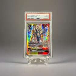 Ophanimon ACE SR EX6-027 Digimon Card Game Infernal Ascension PSA 10 GEM MINT - Image 2
