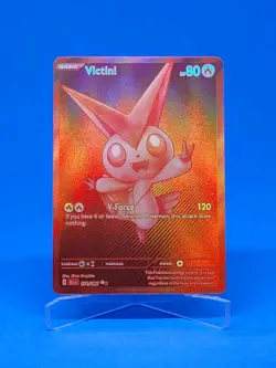 2025 Pokemon TCG Black Bolt White Flare Red Victini BWR 171/086 - ENGLISH Card - Image 1