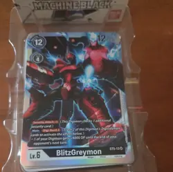 Digimon Card Game - Machine Black Starter Deck - Opened but Unplayed - Image 2