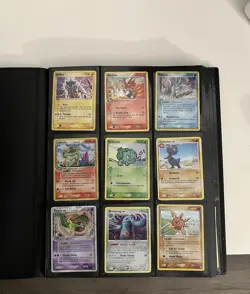 Vintage Pokemon Card Binder - Early Generation Cards - Fair Condition - Image 1