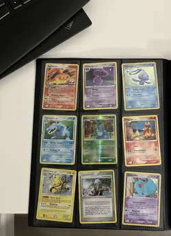 Vintage Pokemon Card Binder - Early Generation Cards - Fair Condition - Image 4