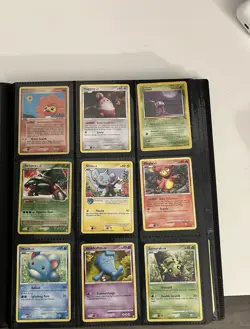 Vintage Pokemon Card Binder - Early Generation Cards - Fair Condition - Image 5