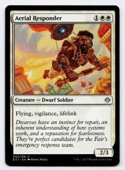 Aerial Responder [002/106] E01 Uncommon Non-Foil [MTG Card English] - Image 1