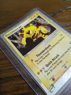 Pokemon TCG Electabuzz EX 97/109 Ruby and Sapphire Holo Card MP - Image 5