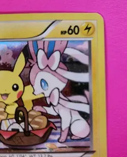 Pikachu - XY95 - Black Star Holo Rare Promo XY Sylveon - Pokemon Card - Image 4