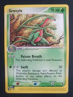 Grovyle 31/109 - Ruby and Sapphire Set - Pokemon Card - Excellent Condition - Image 1