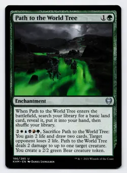 Path to the World Tree [186/285] KHM Uncommon Non-Foil [MTG Card English] - Image 1