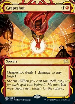 Grapeshot - Foil Etched Extended Art STA NM MTG - Image 1