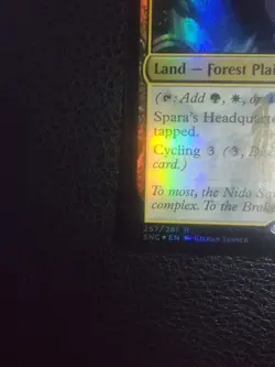 Spara's Headquarters | NM | FOIL | Streets of New Capenna SNC #257 | MTG - Image 2