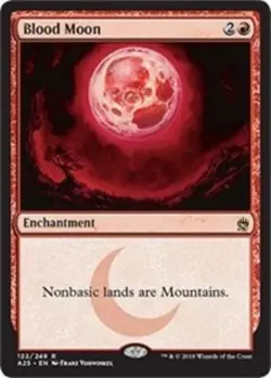 Slightly Played, English - 1 x MTG Blood Moon Masters 25 - Image 1