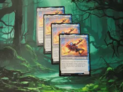 MTG Marvel's Spider-Man - Sun-Spider, Nimble Webbe x4 (Playset) - UC - Near Mint - Image 1