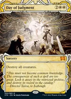 Day of Judgment - Foil Etched Extended Art STA LP MTG - Image 1