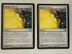 Lot of 2 Magic The Gathering ~ PANOPTIC MIRROR #136 ~ Rare ~ Darksteel ~ MTG ~ B - Image 1