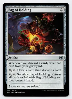 Bag of Holding [240/281] AFR Common Non-Foil [MTG Card English] - Image 1