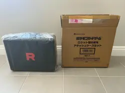 Pokemon TCG Team Rocket’s Glory Attache Case Set Only No Booster Box Japanese - Image 1