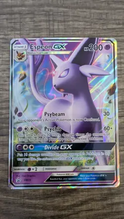 Espeon GX SM35 Holo Black Star Promos Sun & Moon Pokemon TCG Card - Image 1