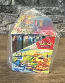Pokemon TCG Prismatic Evolutions Mini Tin Display Box Full Set of 8 SEALED Tins - Image 4