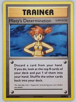 Misty's Determination 80/108 Pokemon - XY Evolutions LP - Image 1