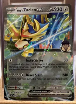 Hop’s Zacian Ex Pokemon Journey Together 193 Promo - Image 1