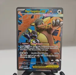Mega Kangaskhan EX 164/132 Mega Evolution Ultra Rare Full Art Pokemon TCG - Image 1