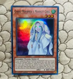 YuGiOh! - Ghost Mourner & Moonlit Chill MP22-EN260 Super Rare 1st Edition NM - Image 1