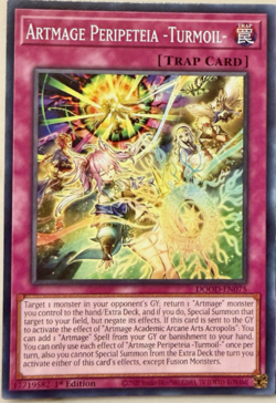Yugioh! - Artmage Peripeteia -Turmoil- DOOD-EN075 - Common - 1st Ed. - NM/M - Image 1