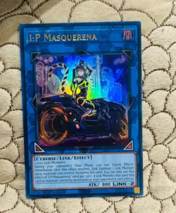 Yugioh I:P Masquerena (Alternate Art) RA02-EN042 Ultra Rare 1st Ed Near Mint - Image 1