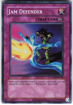 Jam Defender RP02-EN036 Yugioh TCG Super Rare NM - Image 1