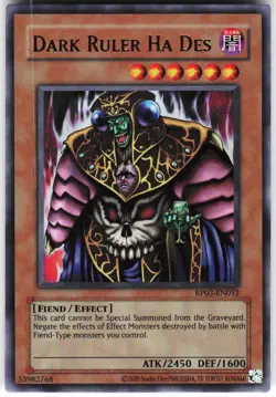 Dark Ruler Ha Des RP02-EN052 Yugioh TCG Ultra Rare NM - Image 1