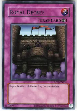Royal Decree RP02-EN084 Yugioh TCG Rare LP - Image 1