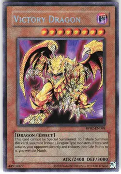 Victory Dragon RP02-EN098 Yugioh TCG Secret Rare LP - Image 1