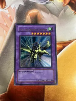 Gaia The Dragon Champion Ultra Secret Rare Misprint LOB-125 Near Mint Yugioh TCG - Image 1