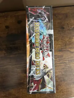 YuGiOh LEGENDARY HERO DECKS Box Set 3 Decks Factory Sealed 83717840671 - Image 2