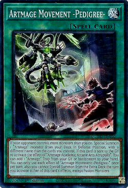 Yugioh! - Artmage Movement -Pedigree - DOOD-EN060 - Common - 1st Ed. - NM/M - Image 1