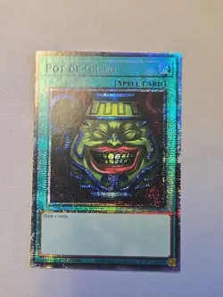 Pot Of Greed MP25-EN050 Starlight Rare NM Yugioh! - Image 1