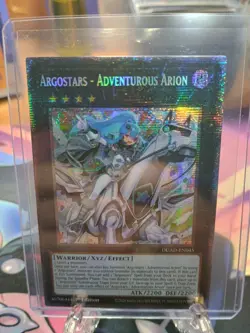 Yugioh Argostars-Adventurous Arion DUAD-EN045 Starlight Rare 1st Edition NM - Image 1