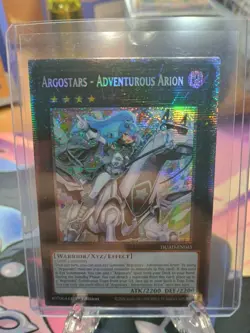 Yugioh Argostars-Adventurous Arion DUAD-EN045 Starlight Rare 1st Edition NM - Image 2