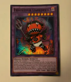YuGiOh - Frightfur Daredevil - DPDG-EN006 - Super Rare - 1st Edition - LP - Image 1