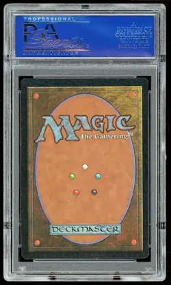 1997 MTG Magic the Gathering Card Visions Vampiric Tutor PSA 9 TCG - Image 2