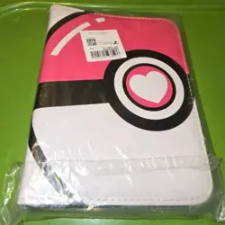 NEW Pokemon Pokeball Binder Pink 400 Card Holder Trading Card Binder 50 Sleeves - Image 1