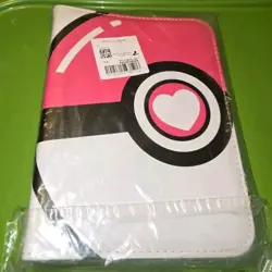 NEW Pokemon Pokeball Binder Pink 400 Card Holder Trading Card Binder 50 Sleeves - Image 2