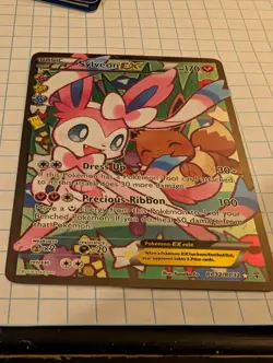 Pokemon TCG Sylveon EX Generations Radiant Full Art Ultra Rare Card RC32/RC32 LP - Image 2