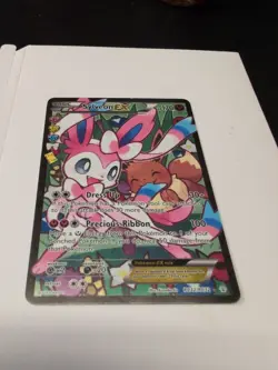 Pokemon TCG Sylveon EX Generations Radiant Full Art Ultra Rare Card RC32/RC32 LP - Image 5