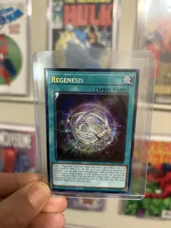 Yugioh- Regenesis Alin-En059 1st Edition Secret Rare Card Near Mint Condition - Image 1