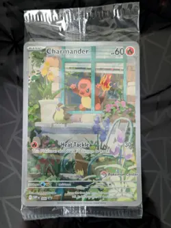 Charmander 044 (Pokemon Center Exclusive) SV: Scarlet & Violet Promo Card SEALED - Image 1