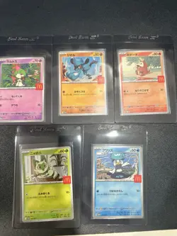 Pokemon Card McDonald's Promo 2025 Japanese Set of 5 without pikachu US SELLER - Image 1