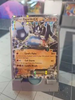 Zygarde EX XY151 Black Star Promo Holo Pokemon Card LP reserved - Image 1