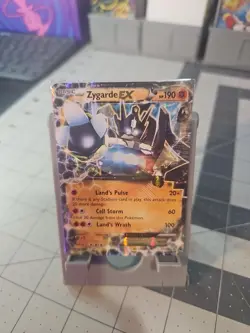Zygarde EX XY151 Black Star Promo Holo Pokemon Card LP reserved - Image 2