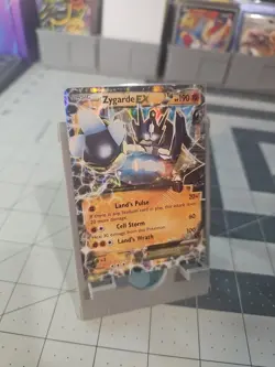 Zygarde EX XY151 Black Star Promo Holo Pokemon Card LP reserved - Image 4