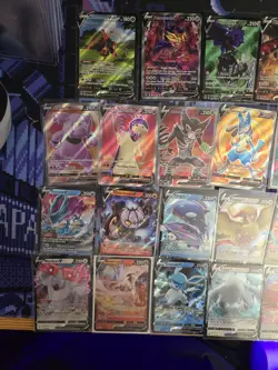 23 Pokemon Card Lot V's Only Full Arts, Rare Arts, Promos - Image 2